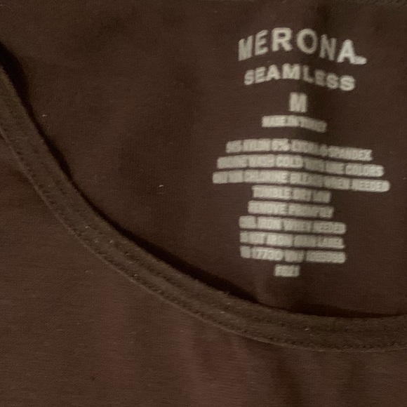 Merona expresso brown seamless tank. Medium - Picture 4 of 4